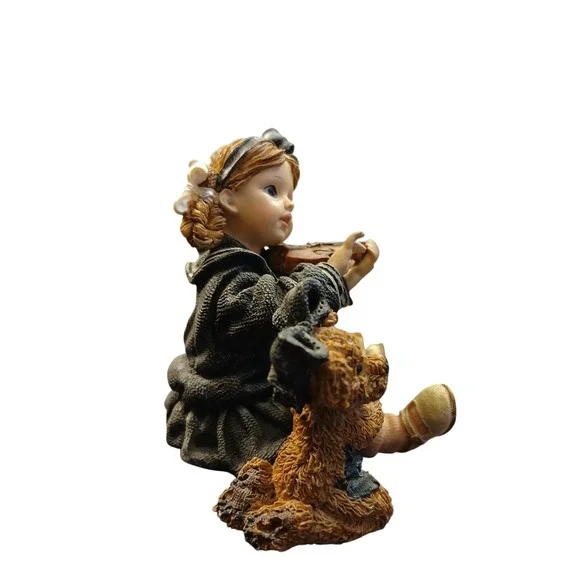 Boyds Bear Yesterdays Child Dollstone Lindsey Louise The Recital Figurine #68B5 - Picture 3 of 9